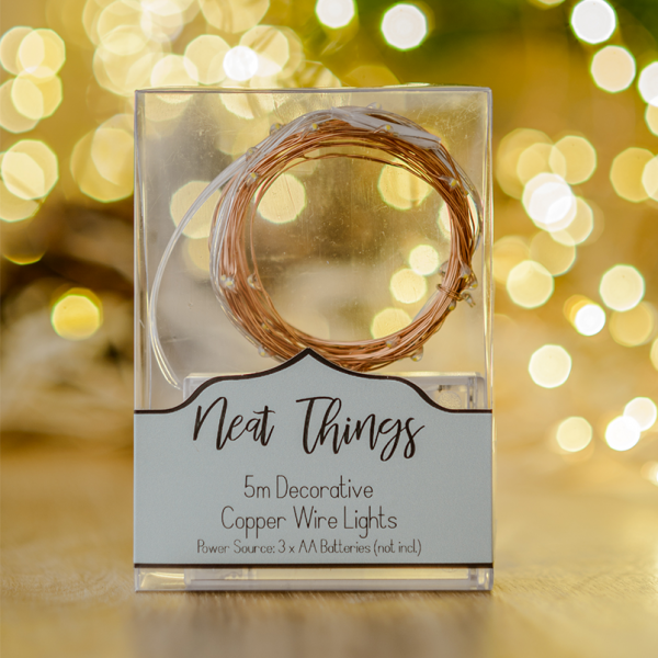 5m Copper wire light Neat Things